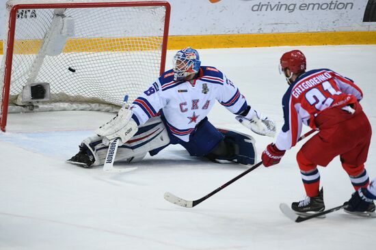 Ice hockey. KHL. CSKA vs. SKA