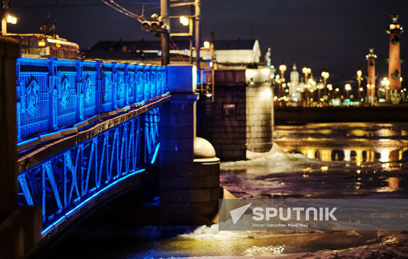 Light it Up Blue in Russia
