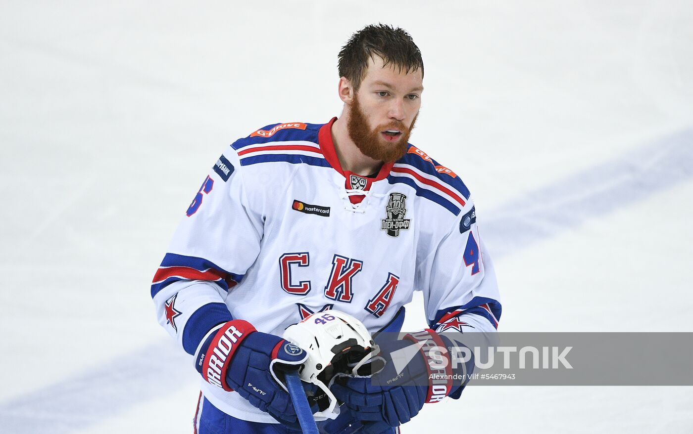 Ice hockey. KHL. CSKA vs. SKA