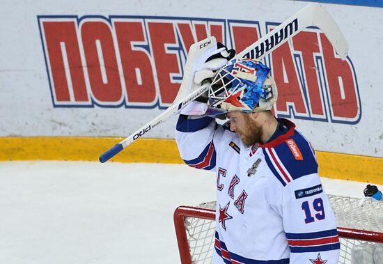 Ice hockey. KHL. CSKA vs. SKA
