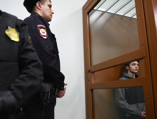 Court hears Vadim Osipov case on charges of preparing terrorist attack in St. Petersburg