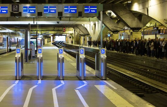 Railway workers go on strike in France