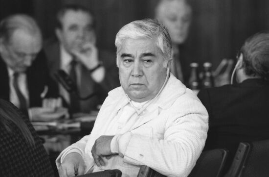 Turkish writer Aziz Nesin