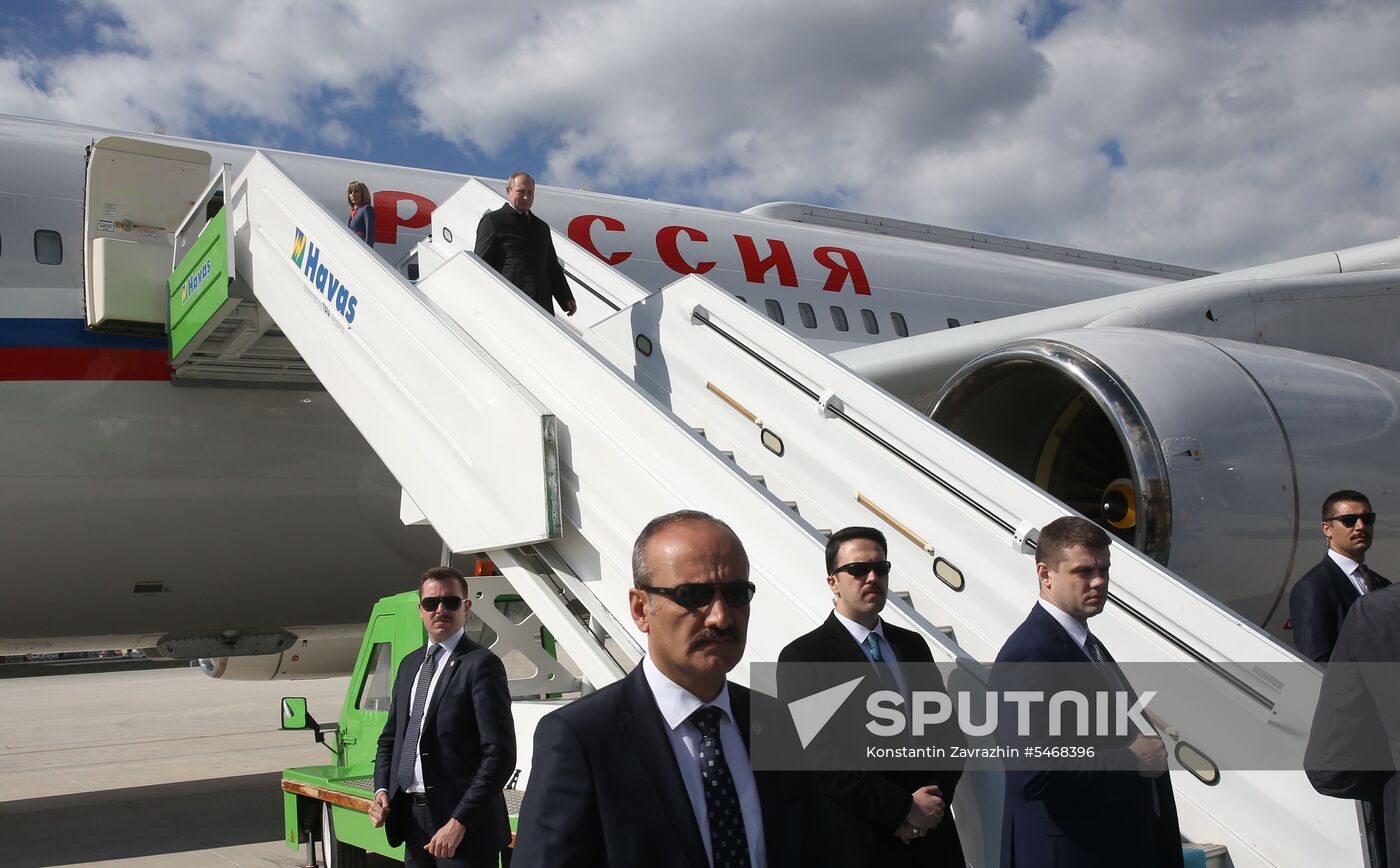 President Vladimir Putin's visit to Turkey