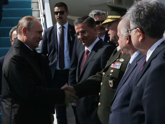President Vladimir Putin's visit to Turkey