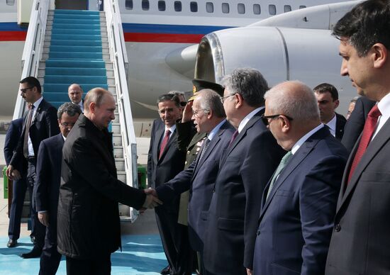 President Vladimir Putin's visit to Turkey