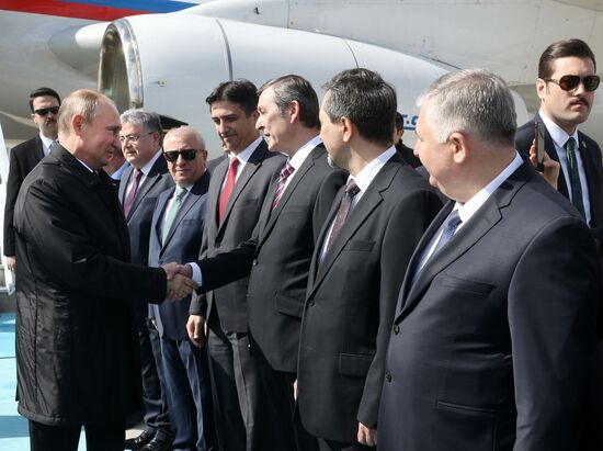 President Vladimir Putin's visit to Turkey