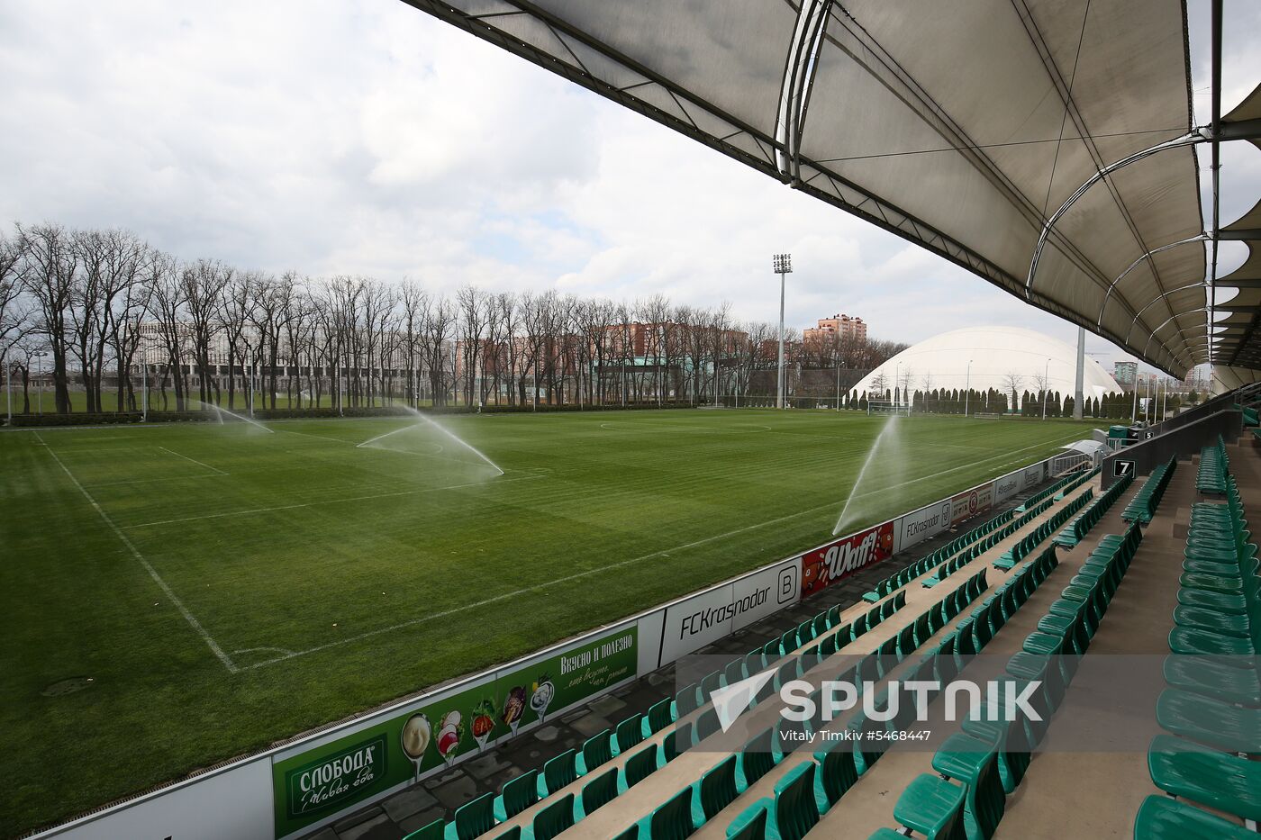 Spanish team's training base camp at 2018 FIFA World Cup