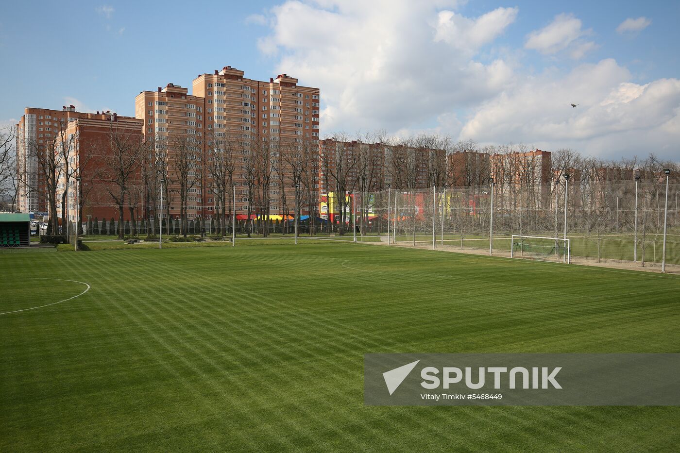 Spanish team's training base camp at 2018 FIFA World Cup