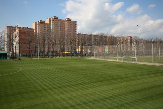 Spanish team's training base camp at 2018 FIFA World Cup