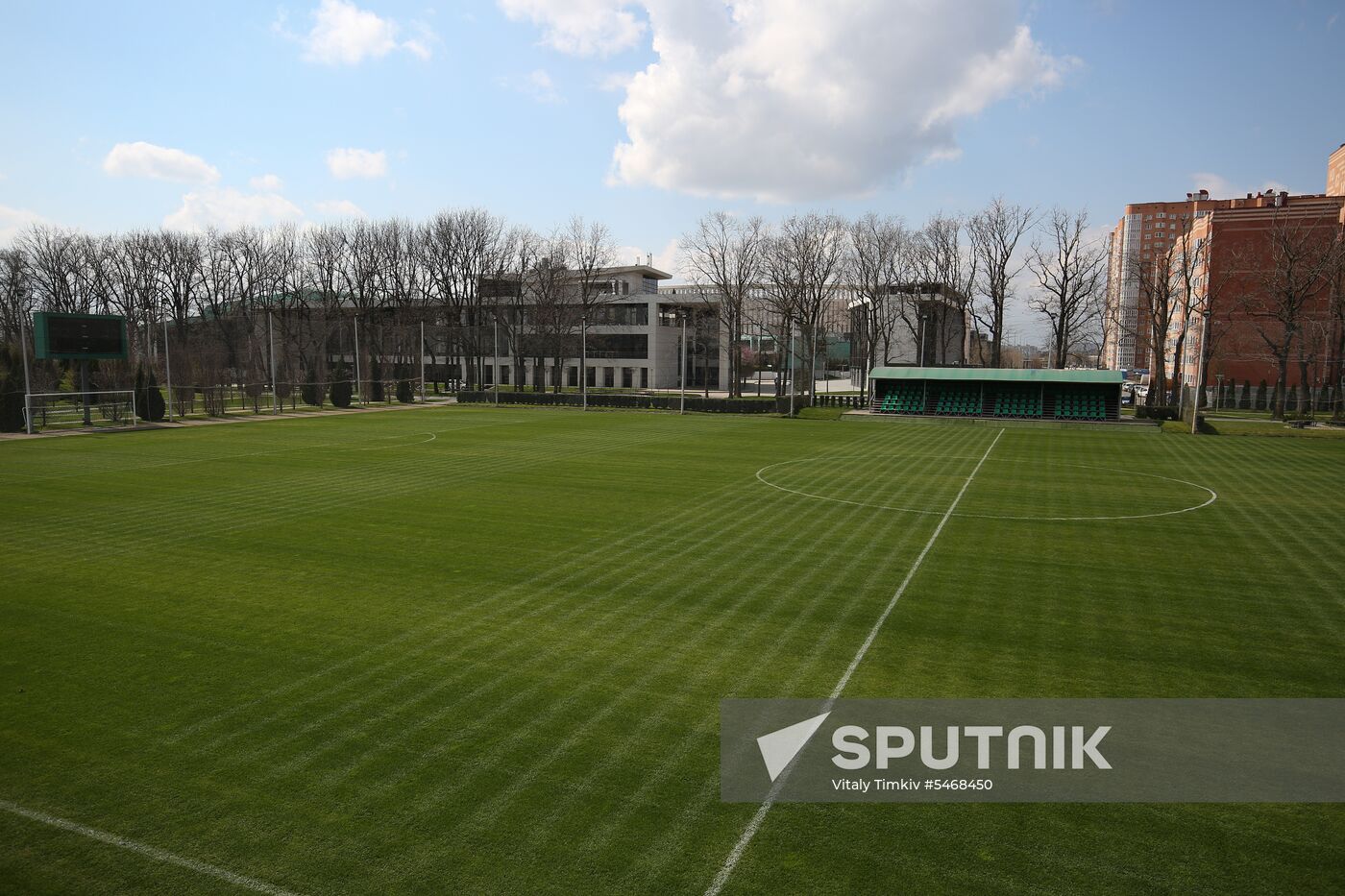 Spanish team's training base camp at 2018 FIFA World Cup