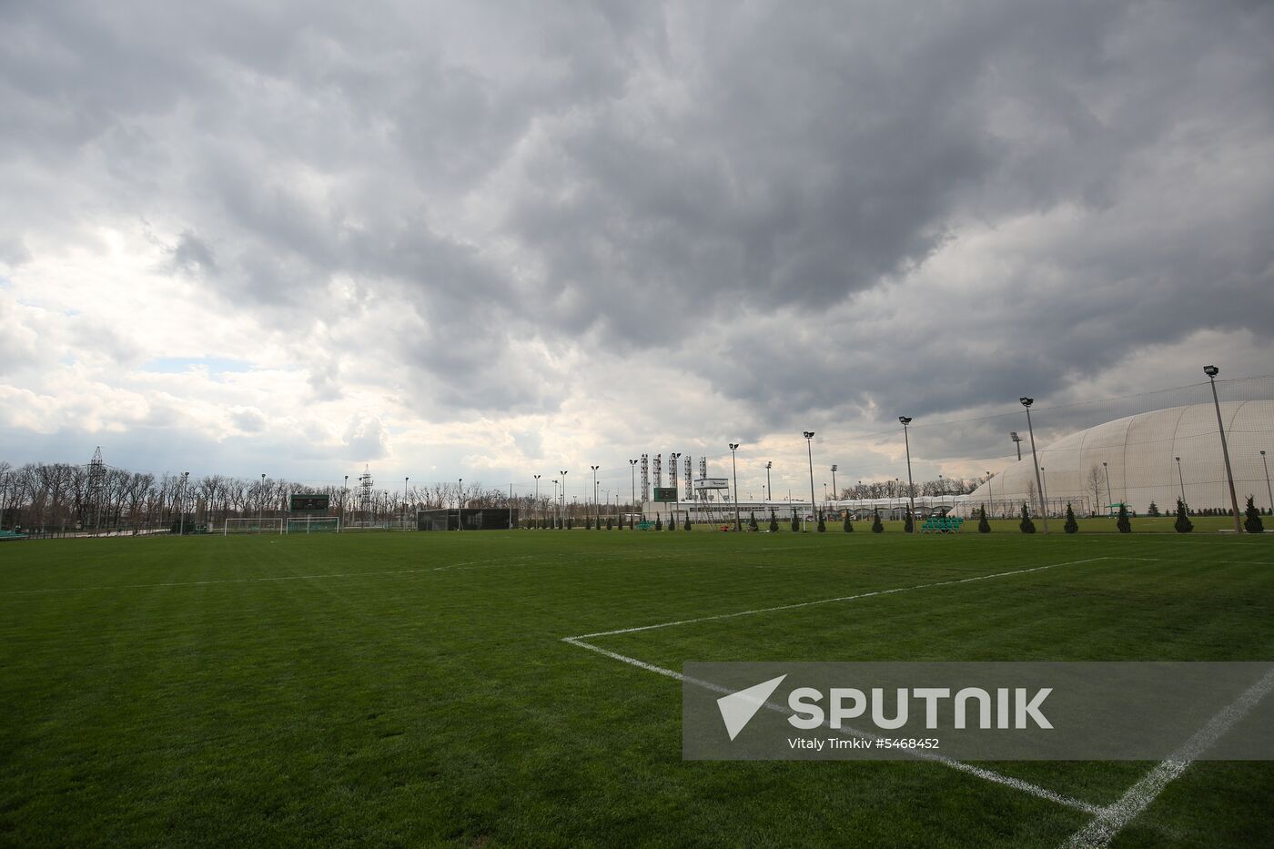 Spanish team's training base camp at 2018 FIFA World Cup