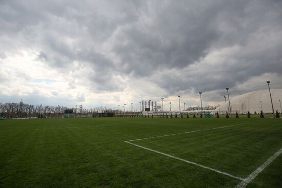 Spanish team's training base camp at 2018 FIFA World Cup