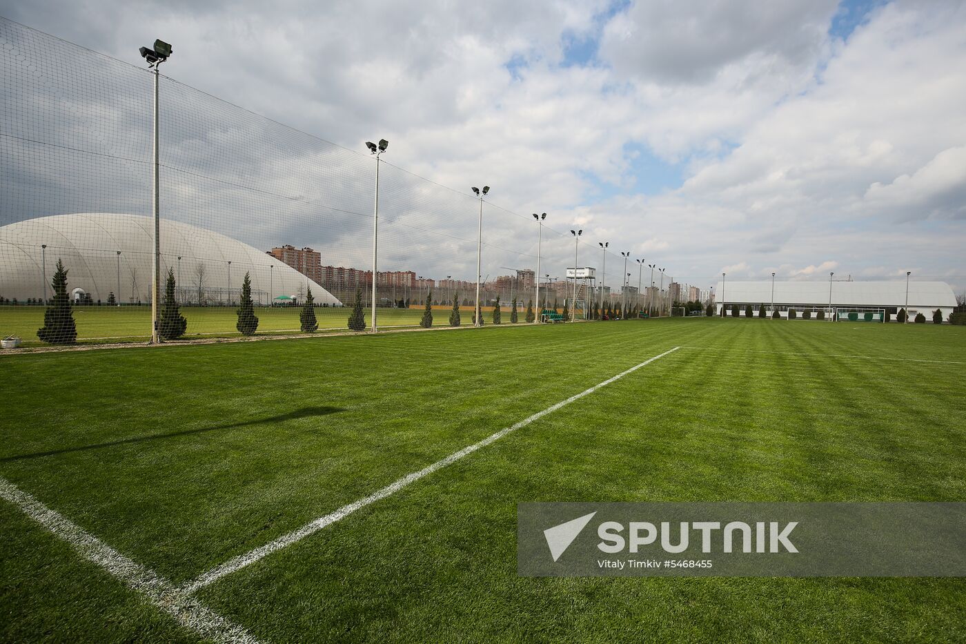 Spanish team's training base camp at 2018 FIFA World Cup