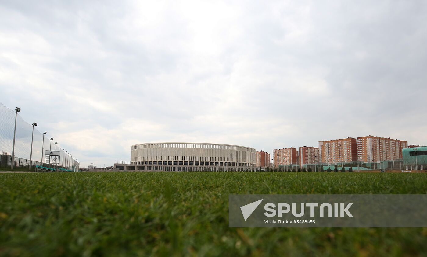 Spanish team's training base camp at 2018 FIFA World Cup