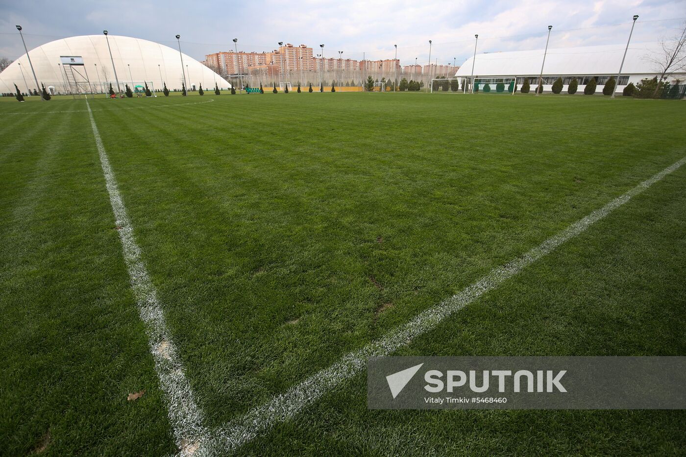Spanish team's training base camp at 2018 FIFA World Cup