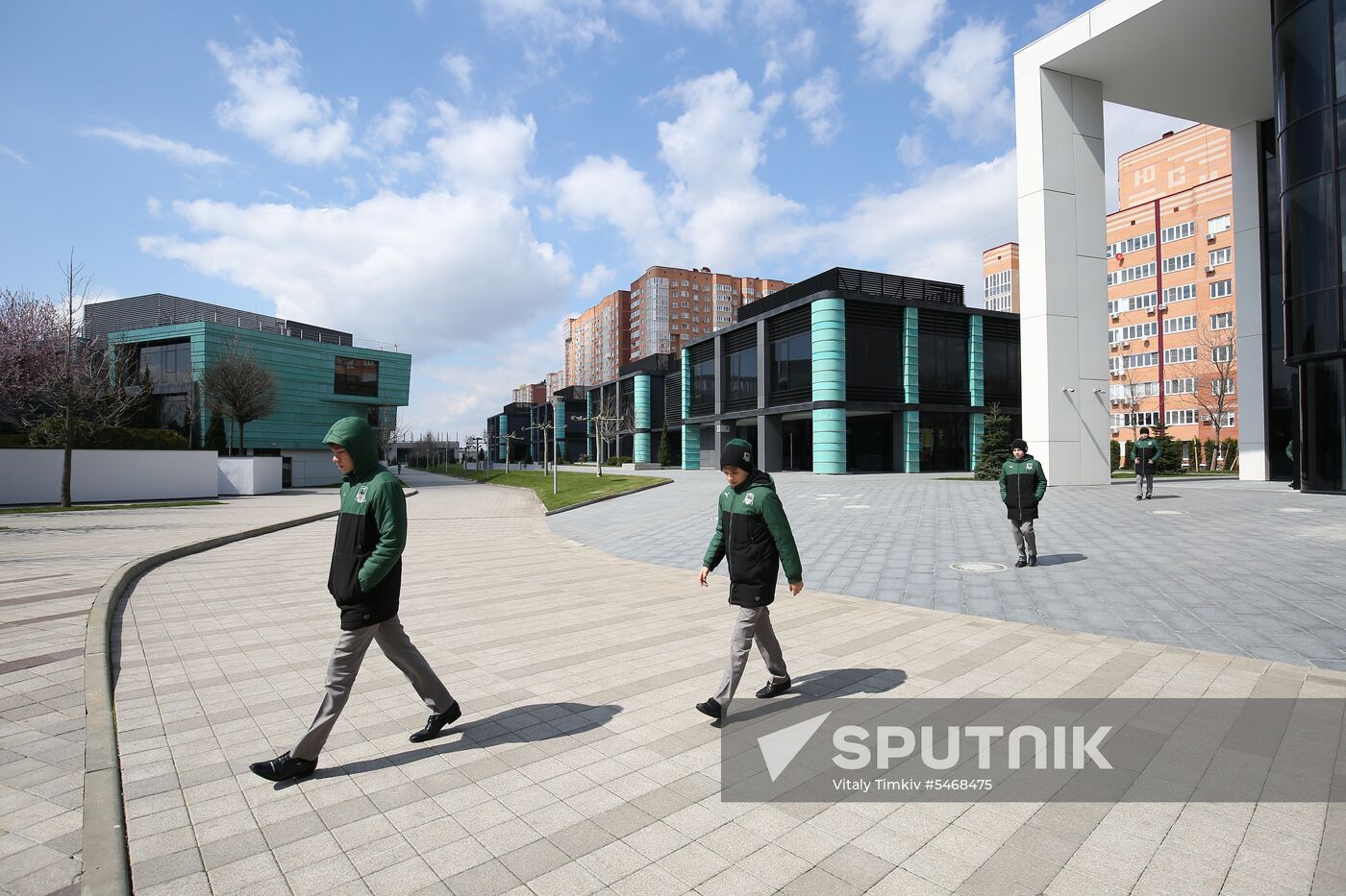 Spanish team's training base camp at 2018 FIFA World Cup