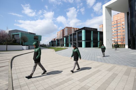 Spanish team's training base camp at 2018 FIFA World Cup