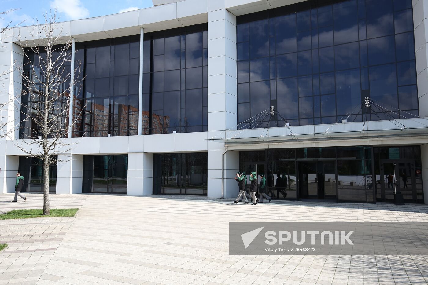 Spanish team's training base camp at 2018 FIFA World Cup