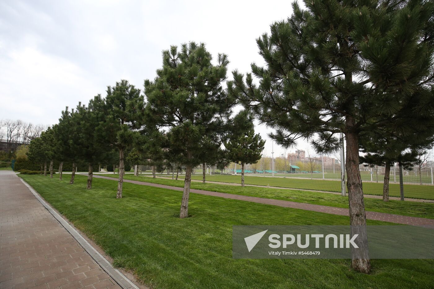 Spanish team's training base camp at 2018 FIFA World Cup