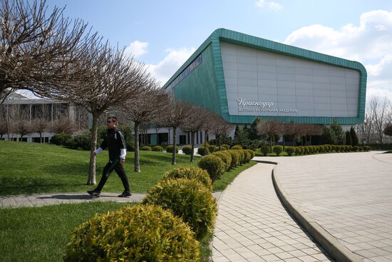 Spanish team's training base camp at 2018 FIFA World Cup