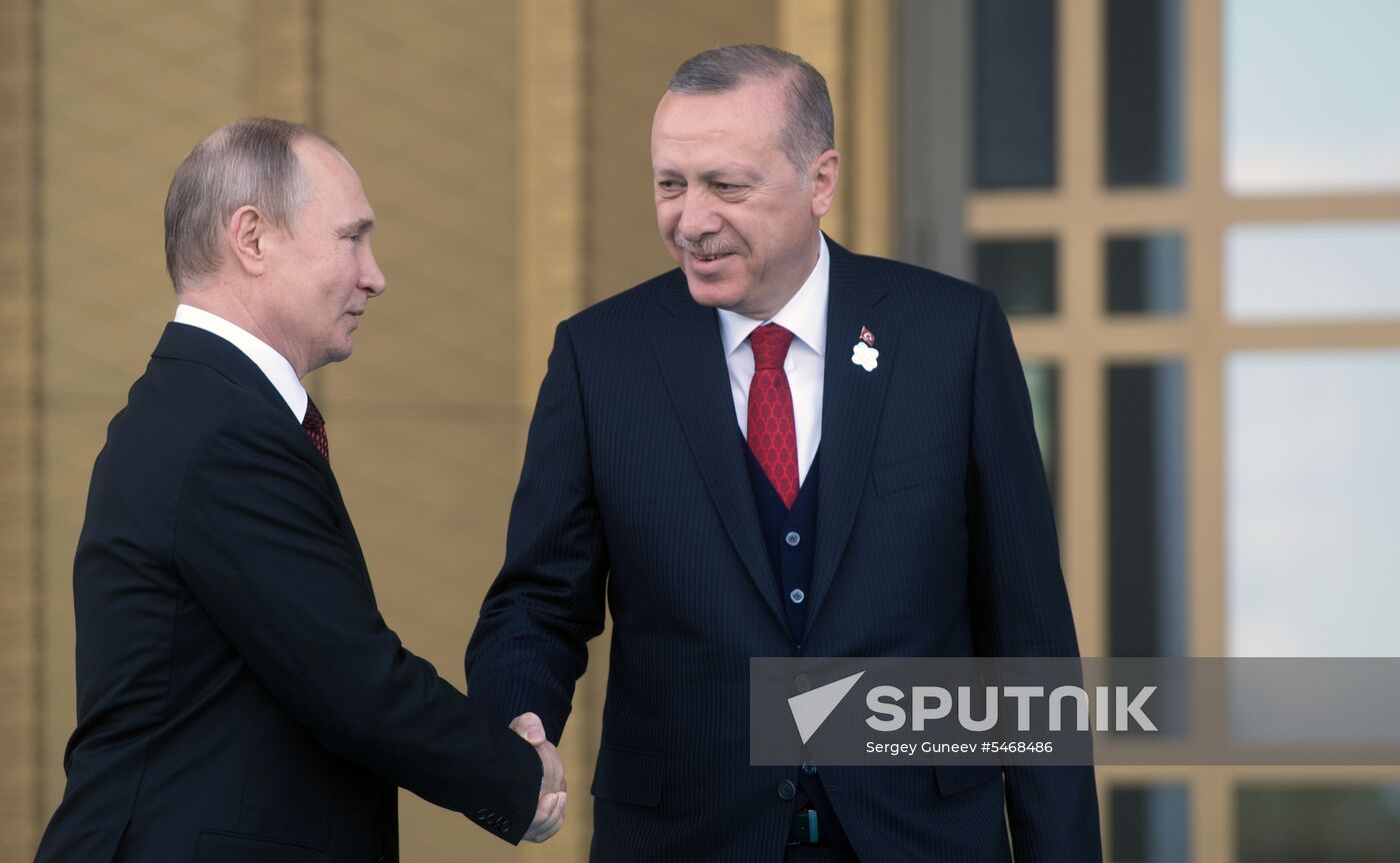 President Vladimir Putin's visit to Turkey