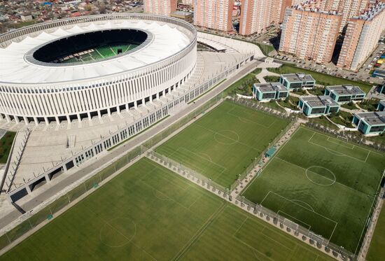 Spanish team's training base camp at 2018 FIFA World Cup