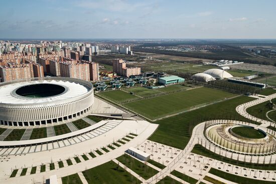 Spanish team's training base camp at 2018 FIFA World Cup