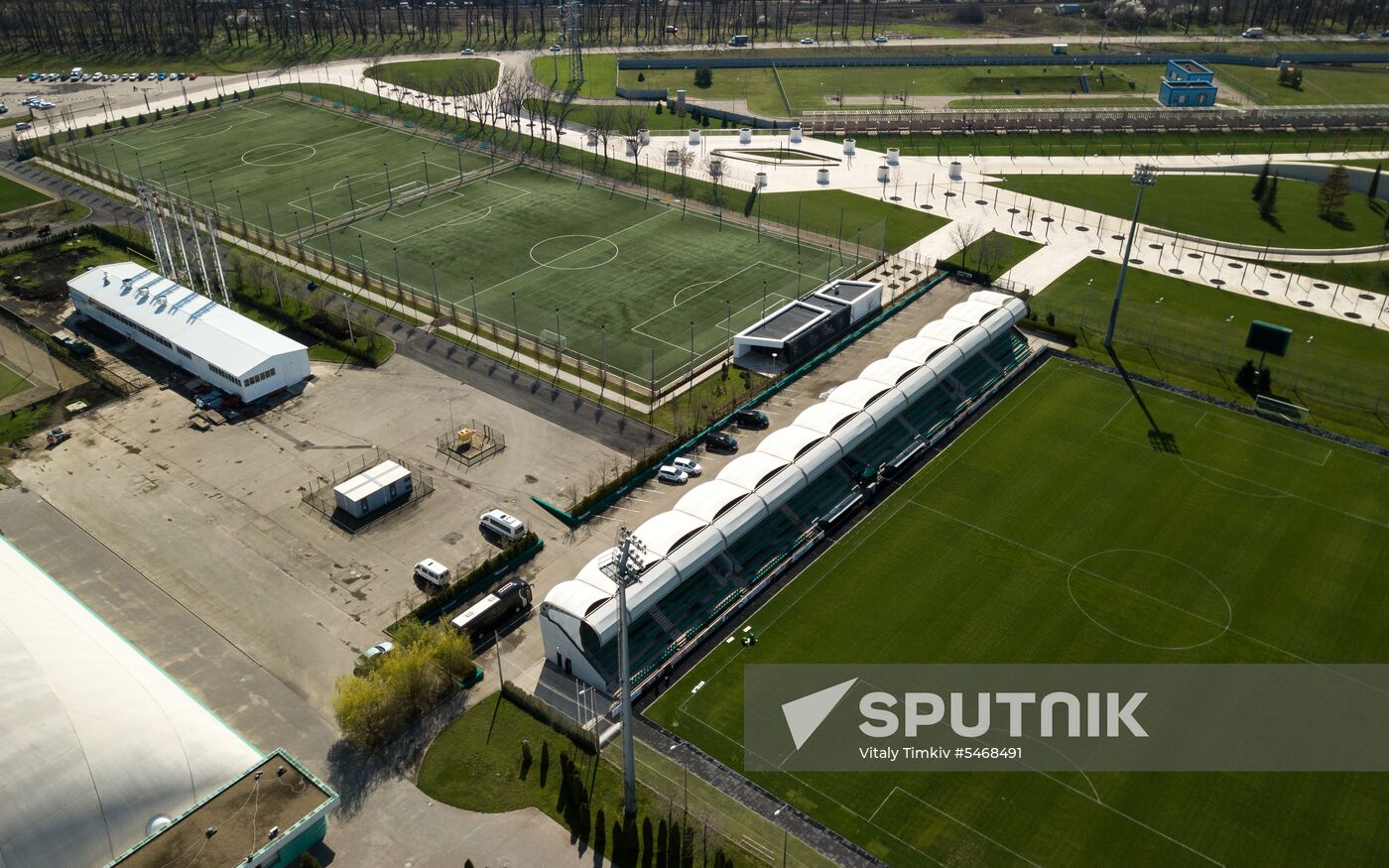 Spanish team's training base camp at 2018 FIFA World Cup