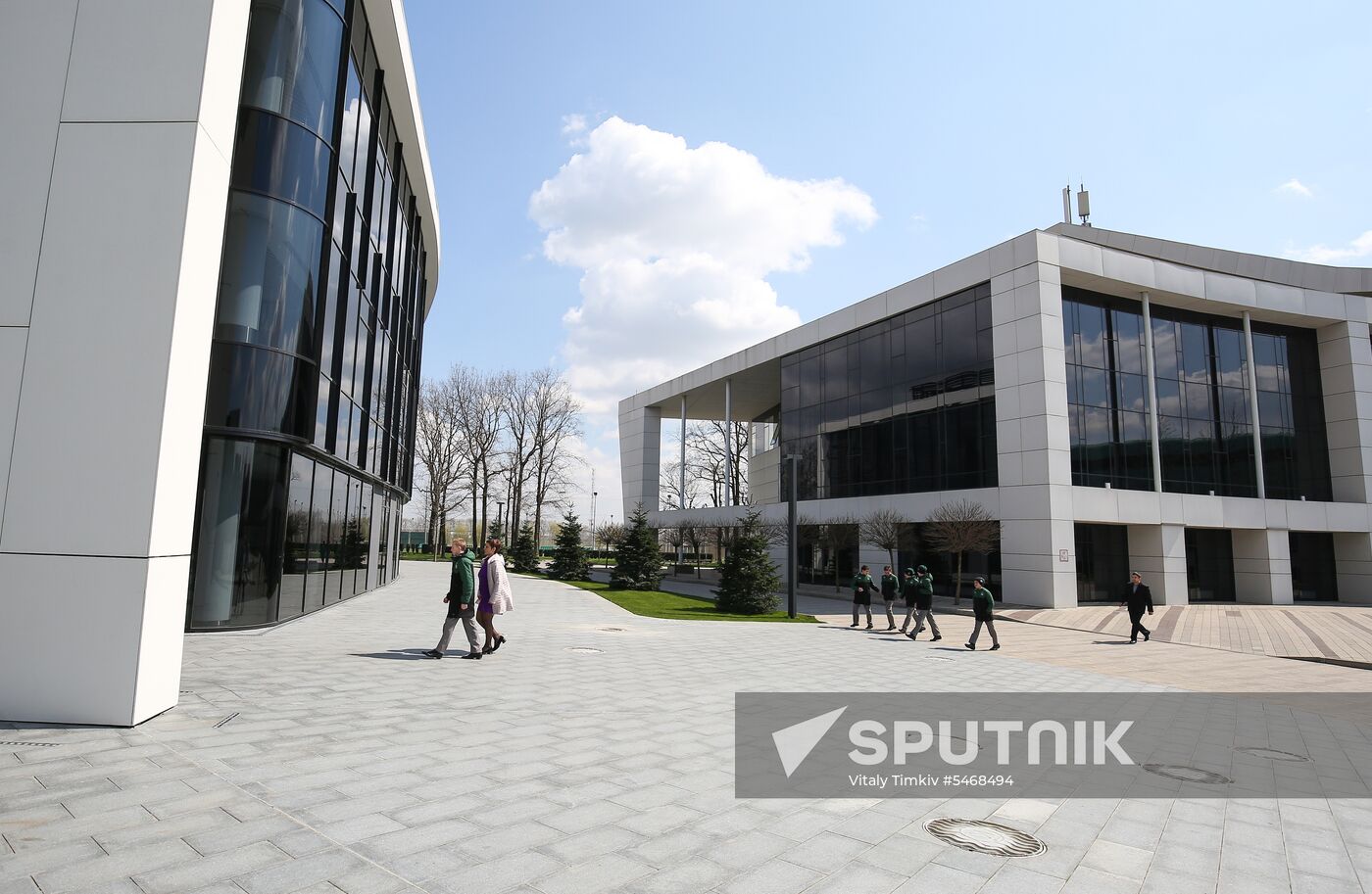 Spanish team's training base camp at 2018 FIFA World Cup
