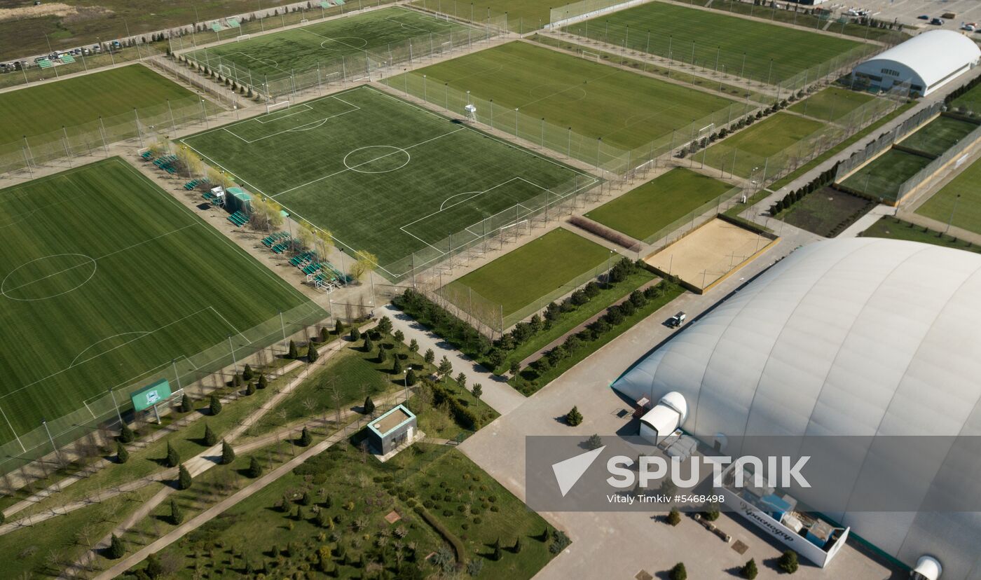 Spanish team's training base camp at 2018 FIFA World Cup