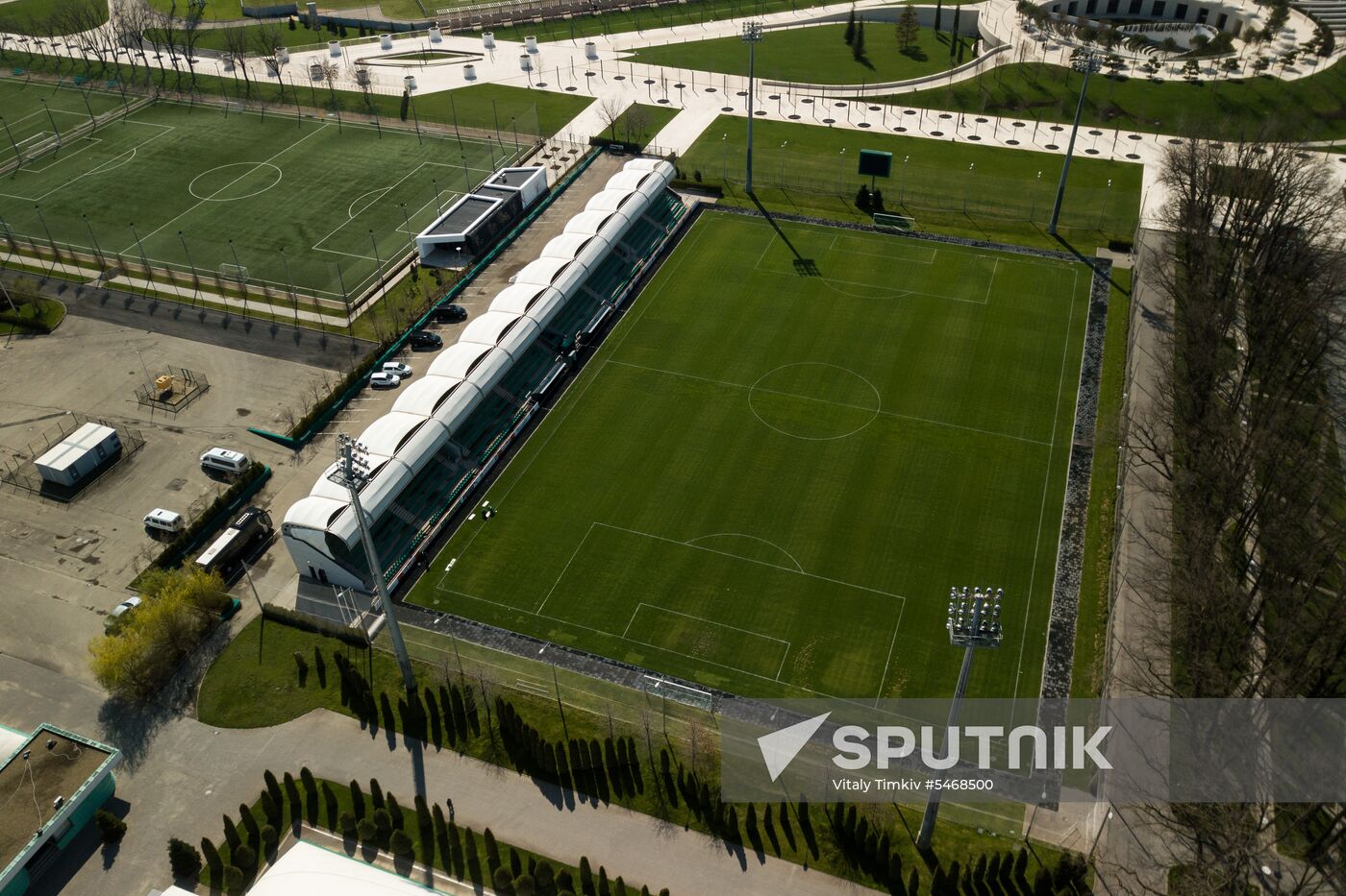 Spanish team's training base camp at 2018 FIFA World Cup
