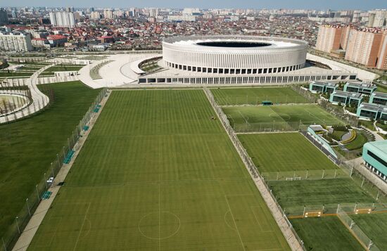 Spanish team's training base camp at 2018 FIFA World Cup