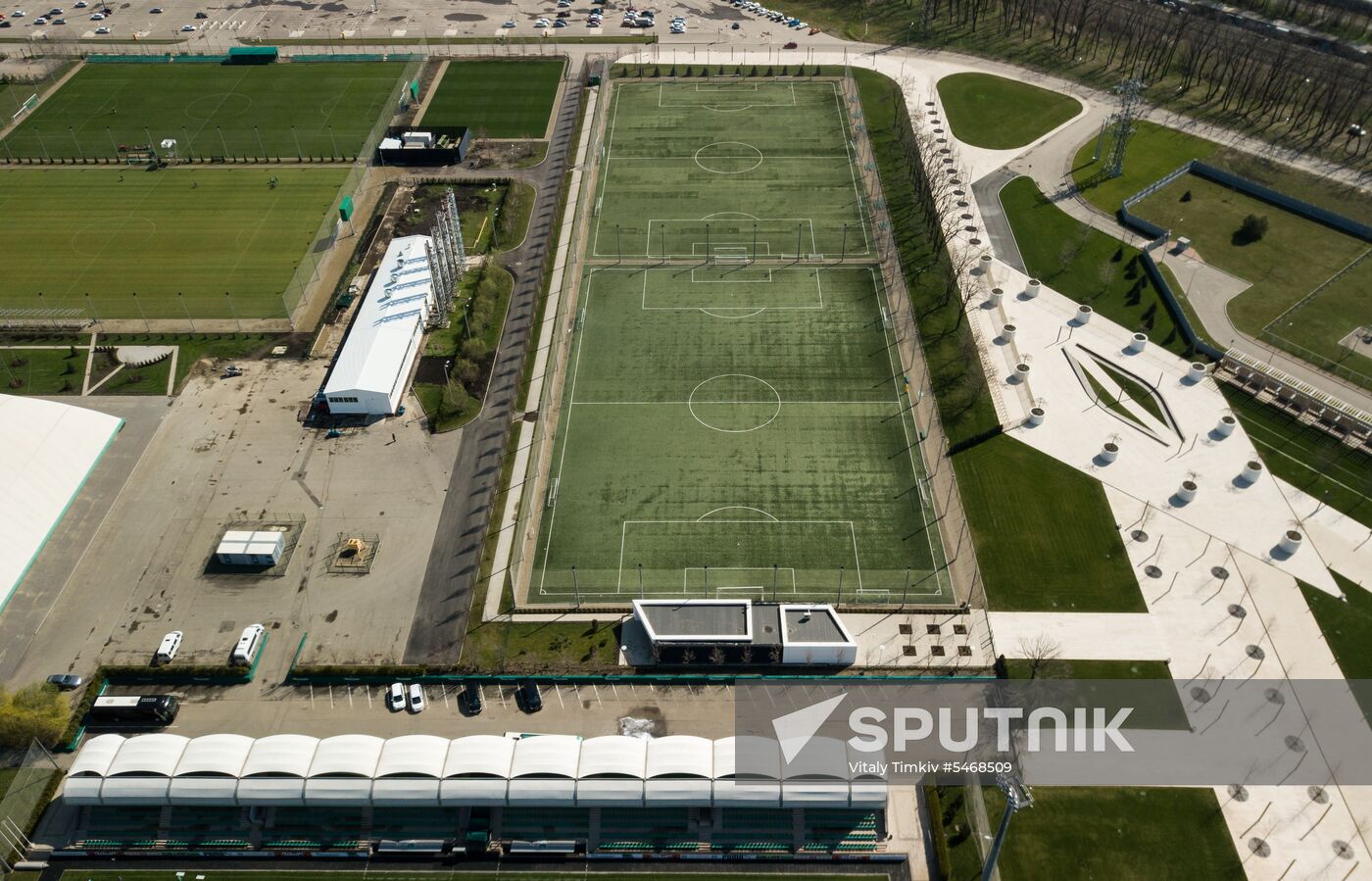 Spanish team's training base camp at 2018 FIFA World Cup