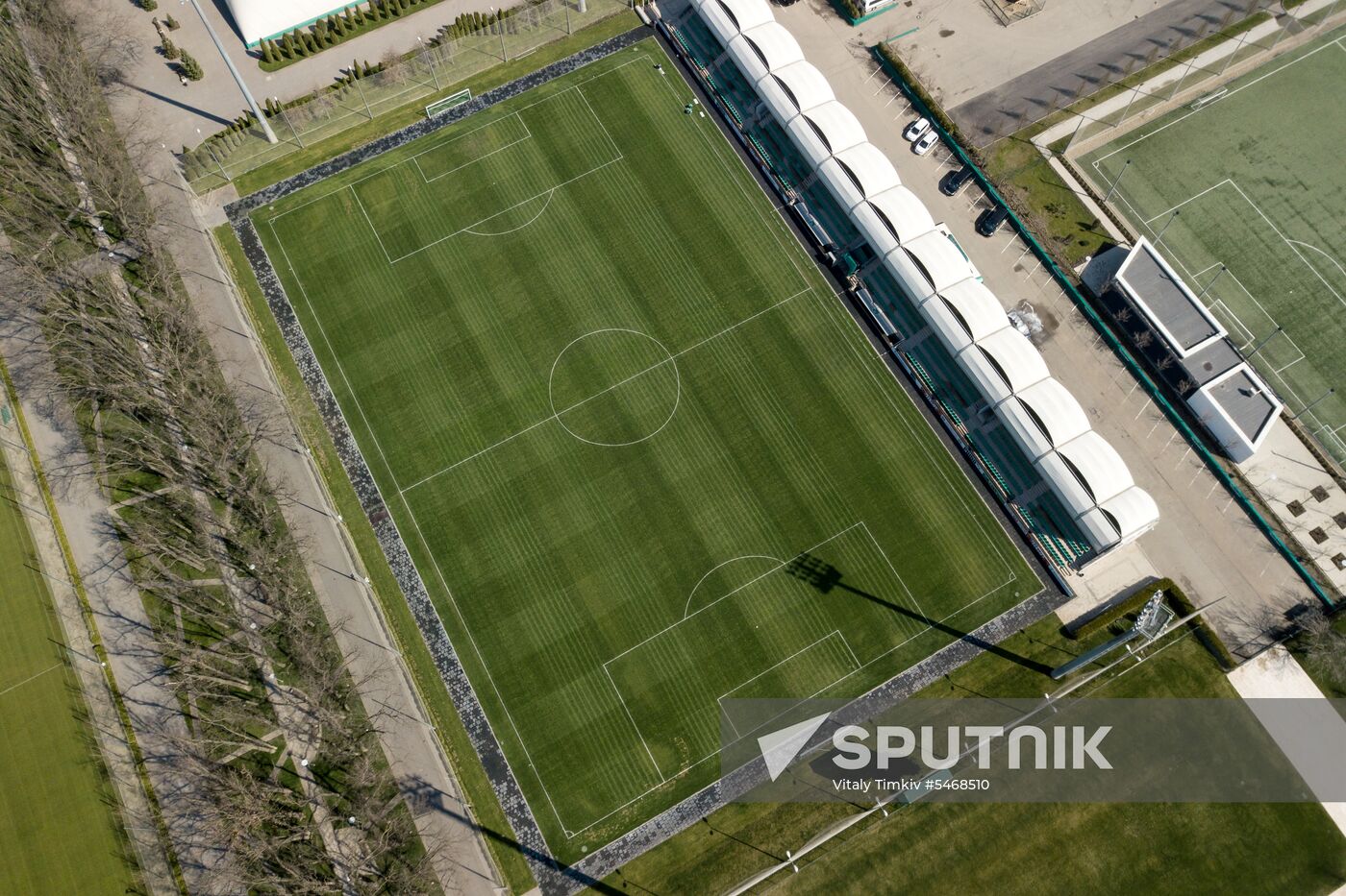 Spanish team's training base camp at 2018 FIFA World Cup