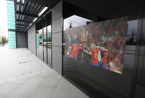 Spanish team's training base camp at 2018 FIFA World Cup