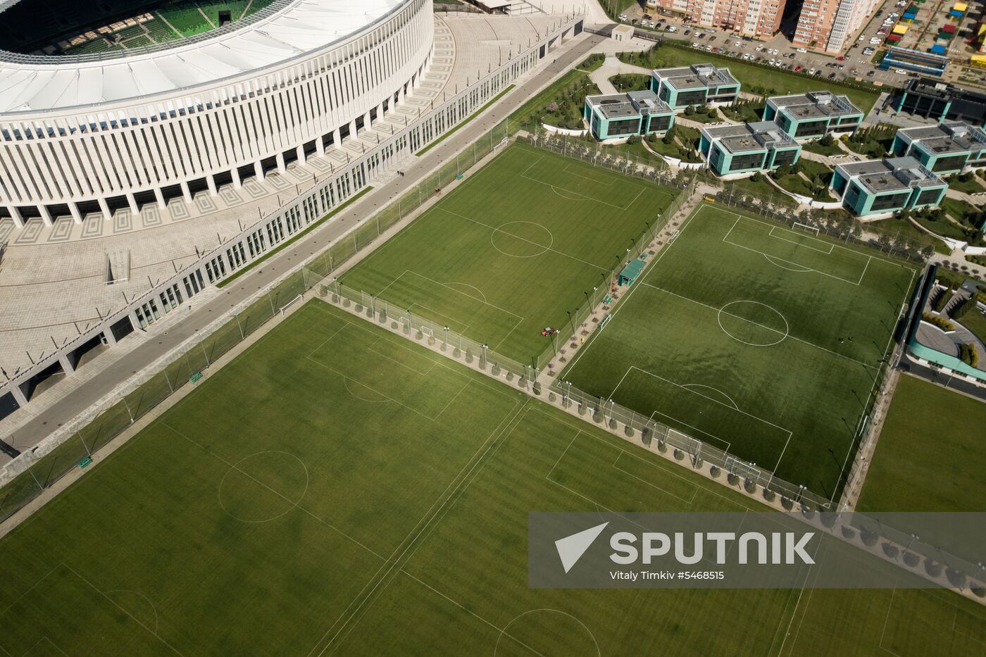 Spanish team's training base camp at 2018 FIFA World Cup
