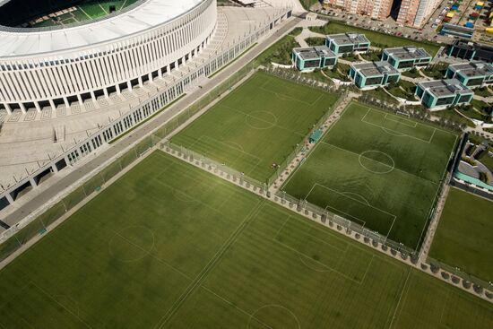 Spanish team's training base camp at 2018 FIFA World Cup