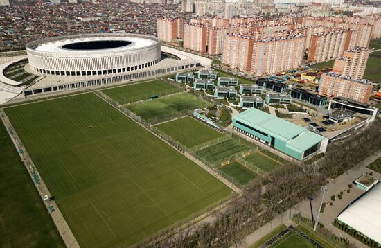 Spanish team's training base camp at 2018 FIFA World Cup