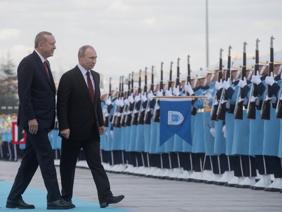 President Vladimir Putin's visit to Turkey