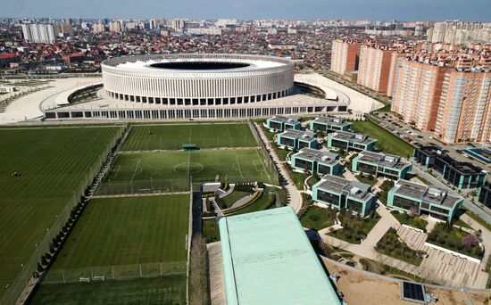 Spanish team's training base camp at 2018 FIFA World Cup