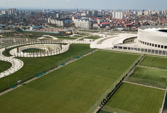 Spanish team's training base camp at 2018 FIFA World Cup