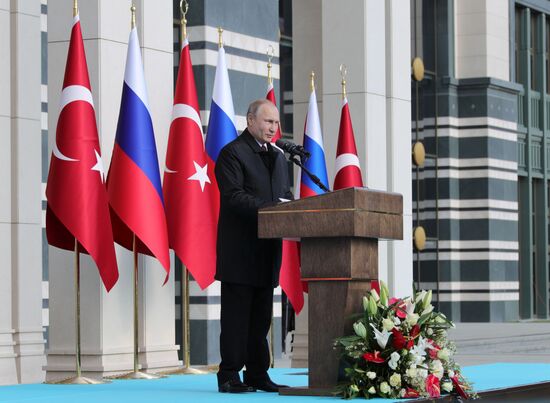 President Vladimir Putin's visit to Turkey