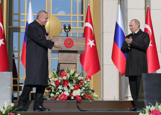 President Vladimir Putin's visit to Turkey