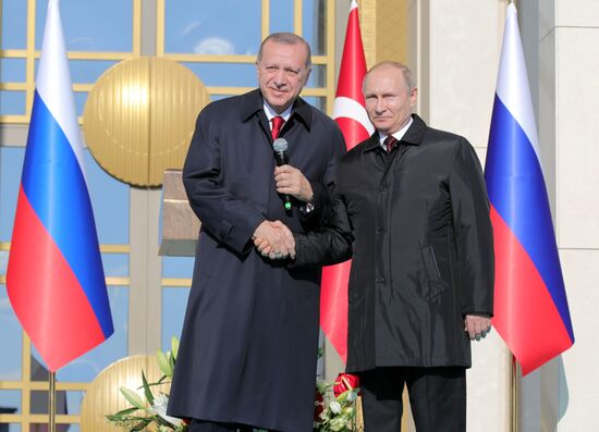President Vladimir Putin's visit to Turkey