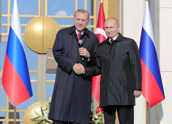 President Vladimir Putin's visit to Turkey