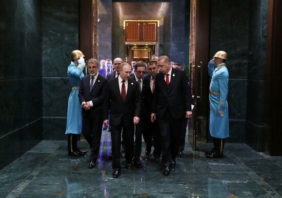 President Vladimir Putin's visit to Turkey
