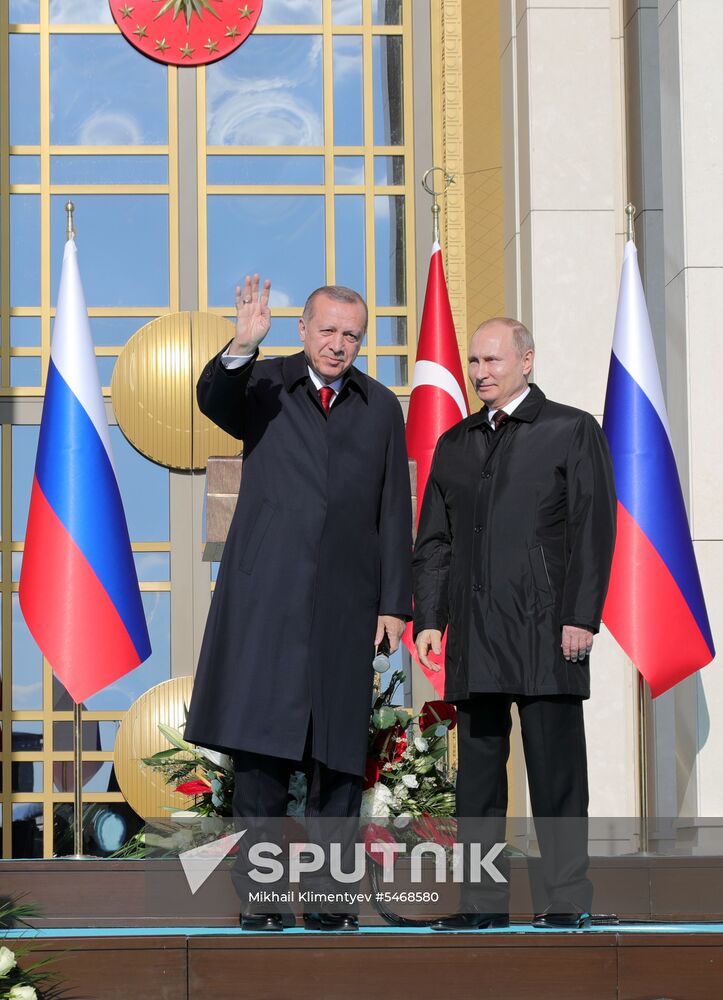 President Vladimir Putin's visit to Turkey