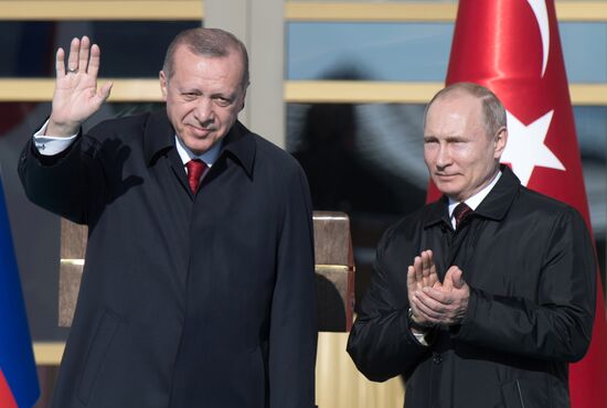 President Vladimir Putin's visit to Turkey