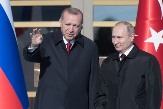 President Vladimir Putin's visit to Turkey
